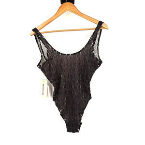 Vintage Alberta Ferretti Womens Swimwear Bodysuit Size 42/ US 6 80's Sexy Beach